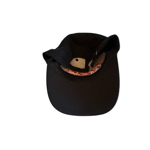 Prague Embroidered Black Baseball Cap Adjustable Strap Suvenyry European Souveni - Picture 4 of 5